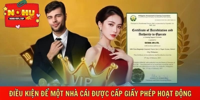 Nhà cái phải đáp ứng tiêu chuẩn tài chính